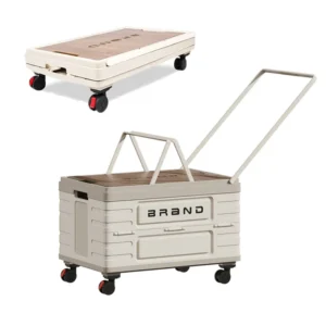 Rotating Foldable Storage Cart